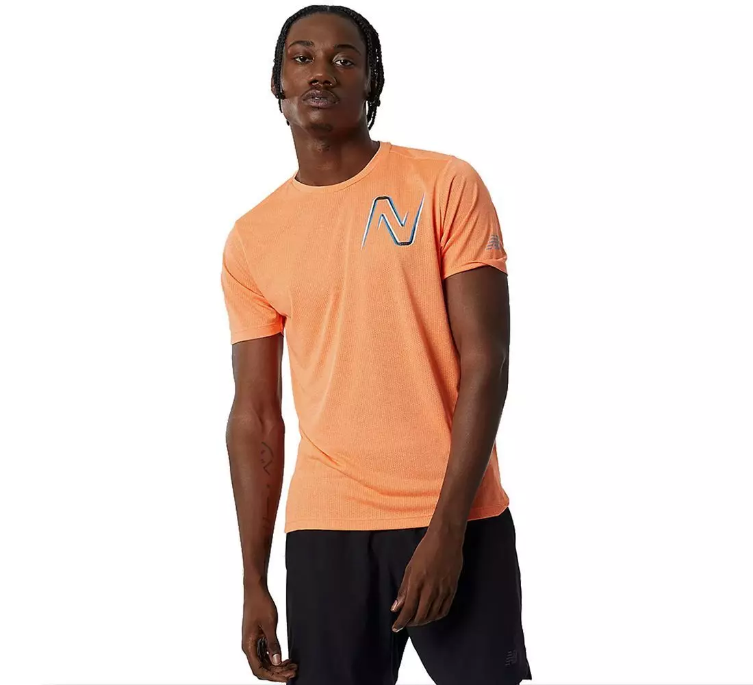 Running Jersey New Balance Impact Run SS